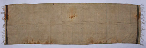 Ahel Telt / Beni Ouarain women's wrapping textile 'tahraoukht'