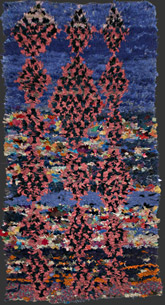 boucherouite MoroccanBerber rag rug TM 1393