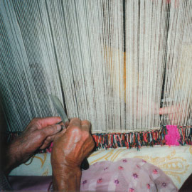 boucherouite weaving