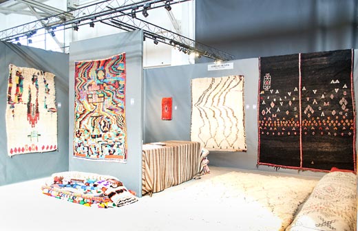 stand at the tribal + textilearts show