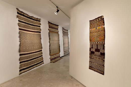 Zenaga kilims + a Marmoucha pillow