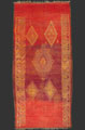 Ahmar pile rug, Haouz plains, Morocco, 1970s, 330 x 155 cm (10' 10'' x 5' 2''), ex. collection Frank Hall
