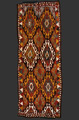TA 068, 'djulchir' / 'bear skin' rug, Uzbekistan or Khirgisistan, 2nd quarter 20th cent., ca. 340 x 130 cm (11' 2'' x 4' 4''), p.o.a.