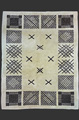 TA 042, modernist rug, probably French design executed in North Africa, ca. 1950, ca. 240 x 190 cm (8' x 6' 2''), p.o.a.