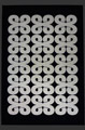 TA 040, modernist carpet, machine made, produced by Tefzet/Cronwell, Germany, ca. 1970, 300 x 200 cm (10' x 6' 8''), original label, p.o.a.
