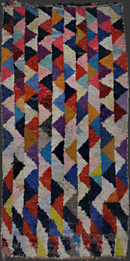 boucherouite Moroccan Berber rag rug TM 1383