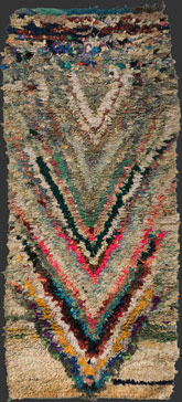 boucherouite MoroccanBerber rag rug TM 1442