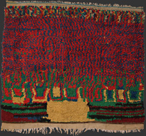 boucherouite Moroccan Berber rag rug TM 1457
