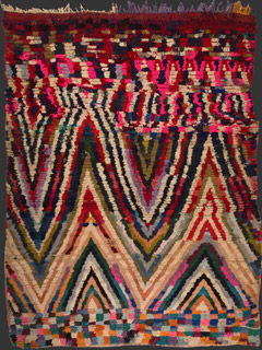 boucherouite MoroccanBerber rag rug TM 1469