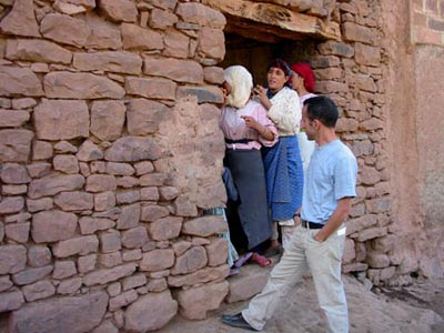 Ourika valley. Berber women. Mustapha Hansali