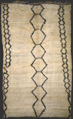 Beni Ouarain rug / Teppich, ca. 1960