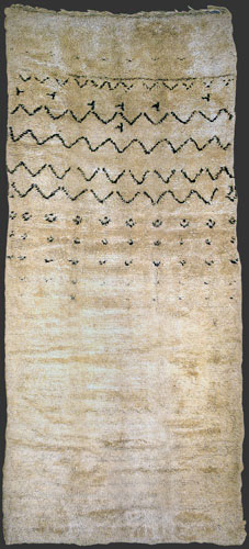 Beni Ouarain carpet / Teppich, ca. 1930