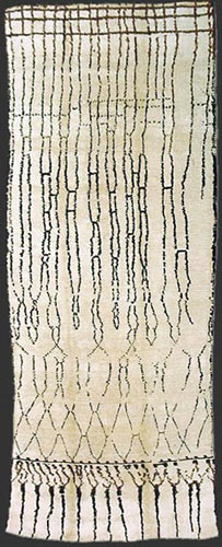 beni ouarain carpet / teppich 1920/30