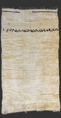 beni ouarain carpet / teppich, ca. 1900/20
