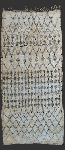 beni ouarain carpet / teppich, ca. 1920